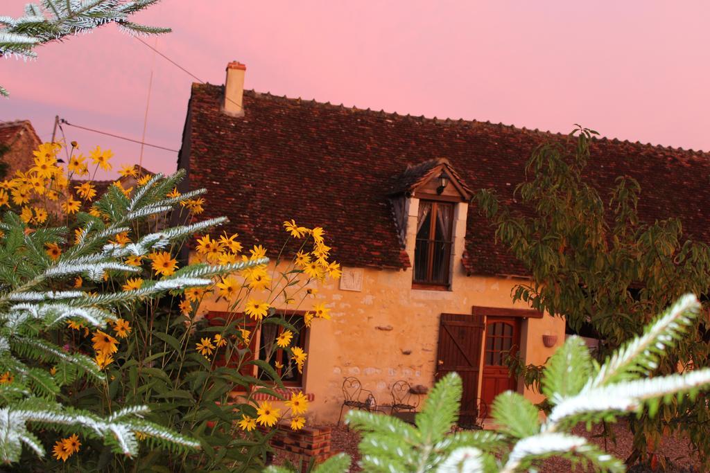 Gites A L'Ombre Des Chenes Châteauvieux Kamer foto